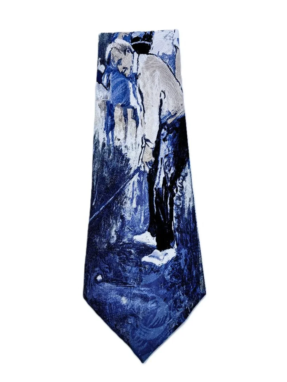 RICHARD WALLICH Artist Collection SECOND SHOT Golf Men's Neck Tie - SHIPS FREE!